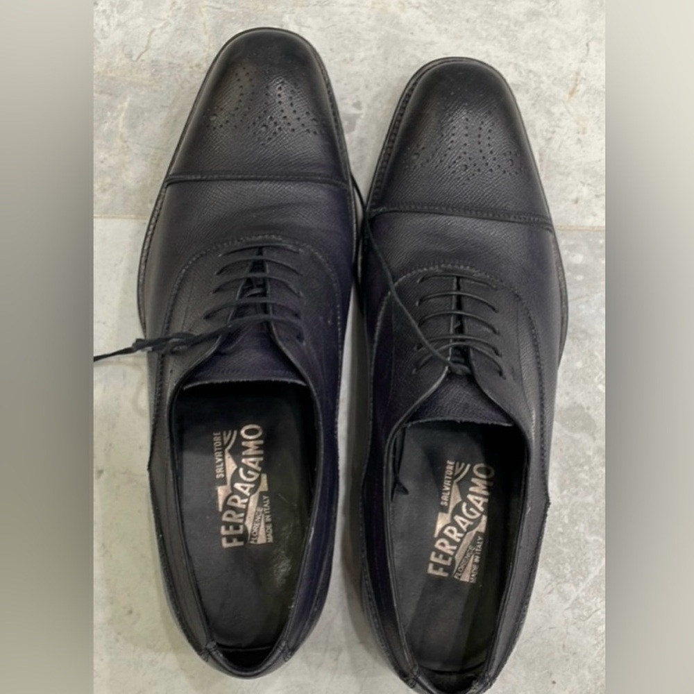 Men’s Salvatore Ferragamo Oxford Shoes Luxury - Men’s Size UK 10/ US 11
